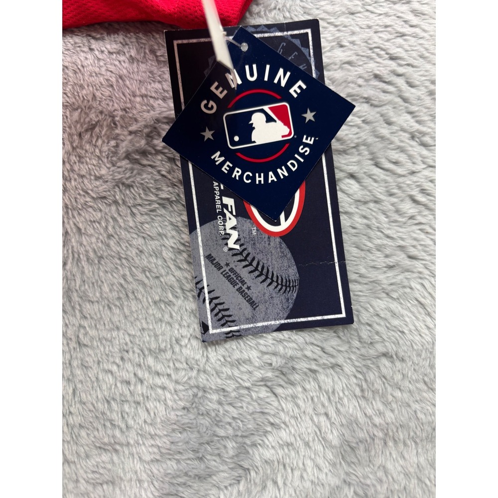 Philadelphia Phillies MLB Baseball Blank Jersey Red Mens Large New With Tags - Picture 4 of 6